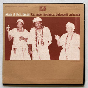 Music Of Para, Brazil: Carimbo, Pajelanca, Batuque & Umbanda (LP)