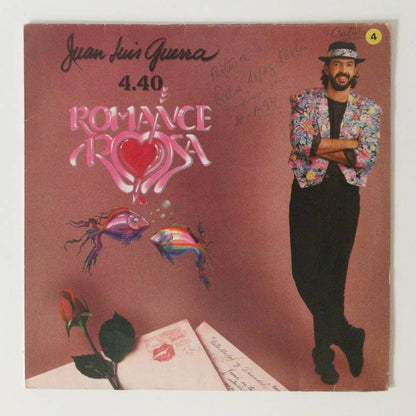 Juan Luis Guerra 4.40 — Romance Rosa (LP Vinyl Record, used)