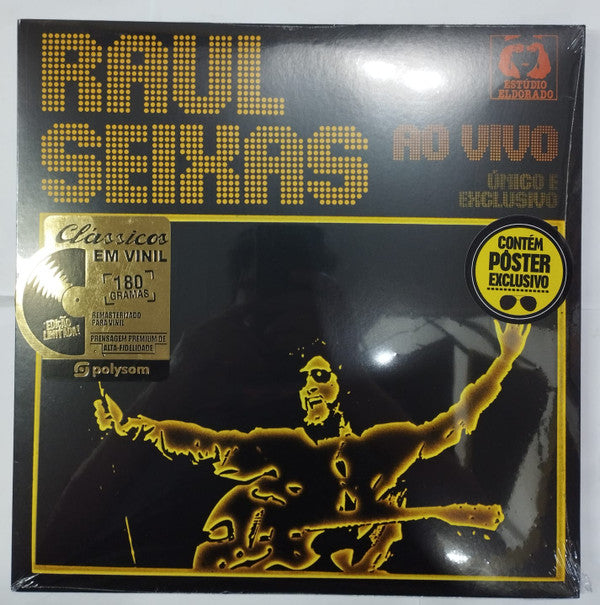 Raul Seixas — Ao Vivo Único E Exclusivo (LP Vinyl Record, sealed)