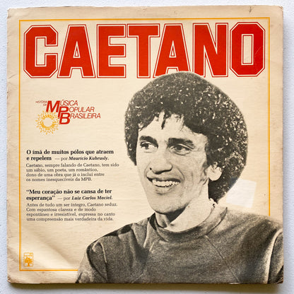 História Da Música Popular Brasileira - Caetano Veloso (LP)