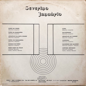 Severino Januário — Severino Januário (LP Vinyl Record, used)