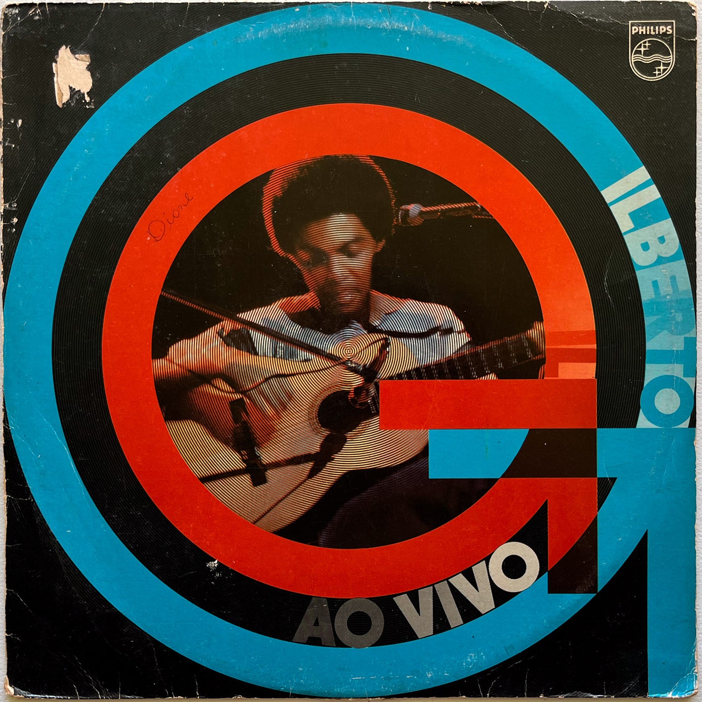 Gilberto Gil — Ao Vivo (LP Vinyl Record, used)