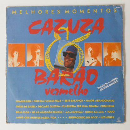 Cazuza e Barão Vermelho — Melhores Momentos (LP Vinyl Record, used)