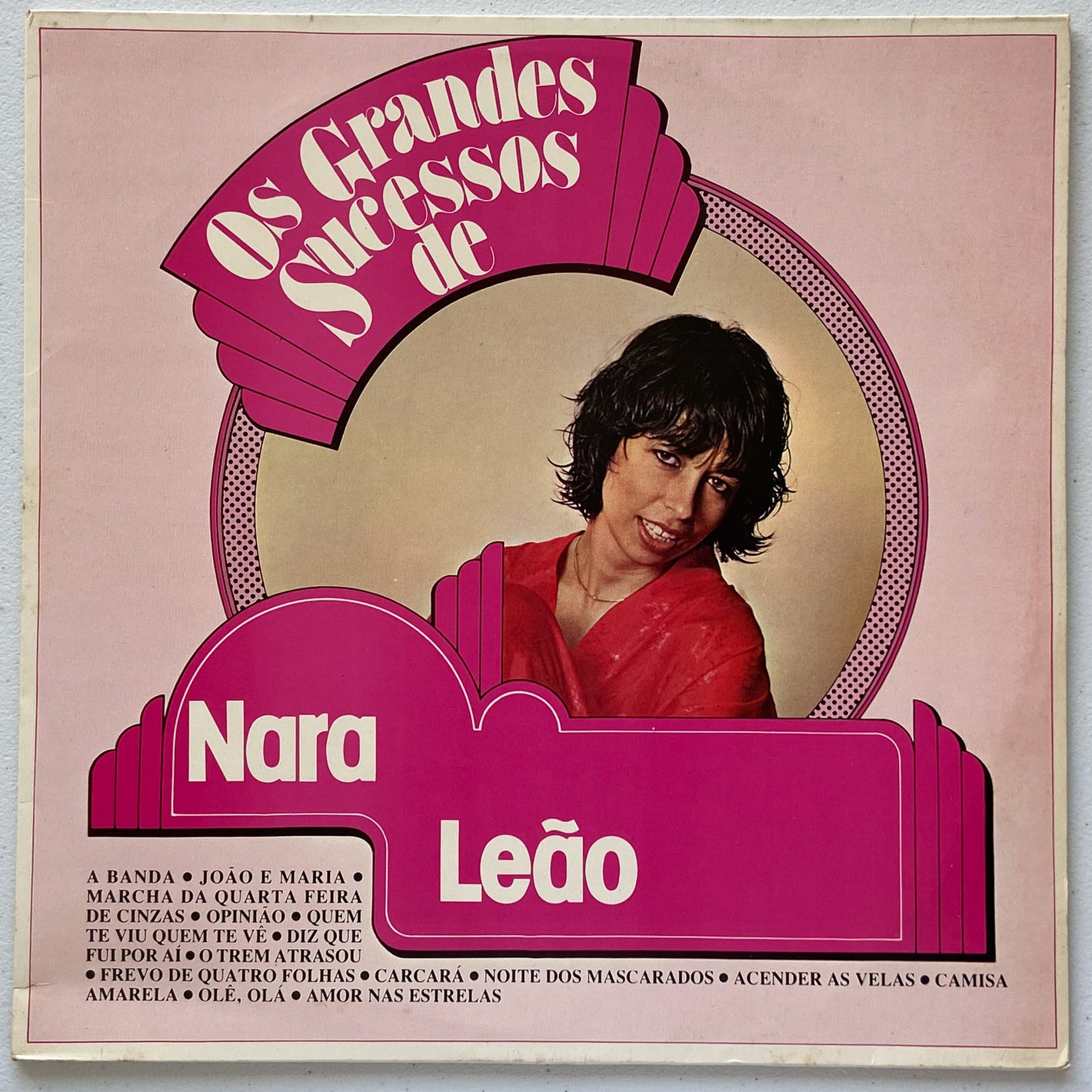 Nara Leão — Os Grandes Sucessos De Nara Leão (LP Vinyl Record, used)